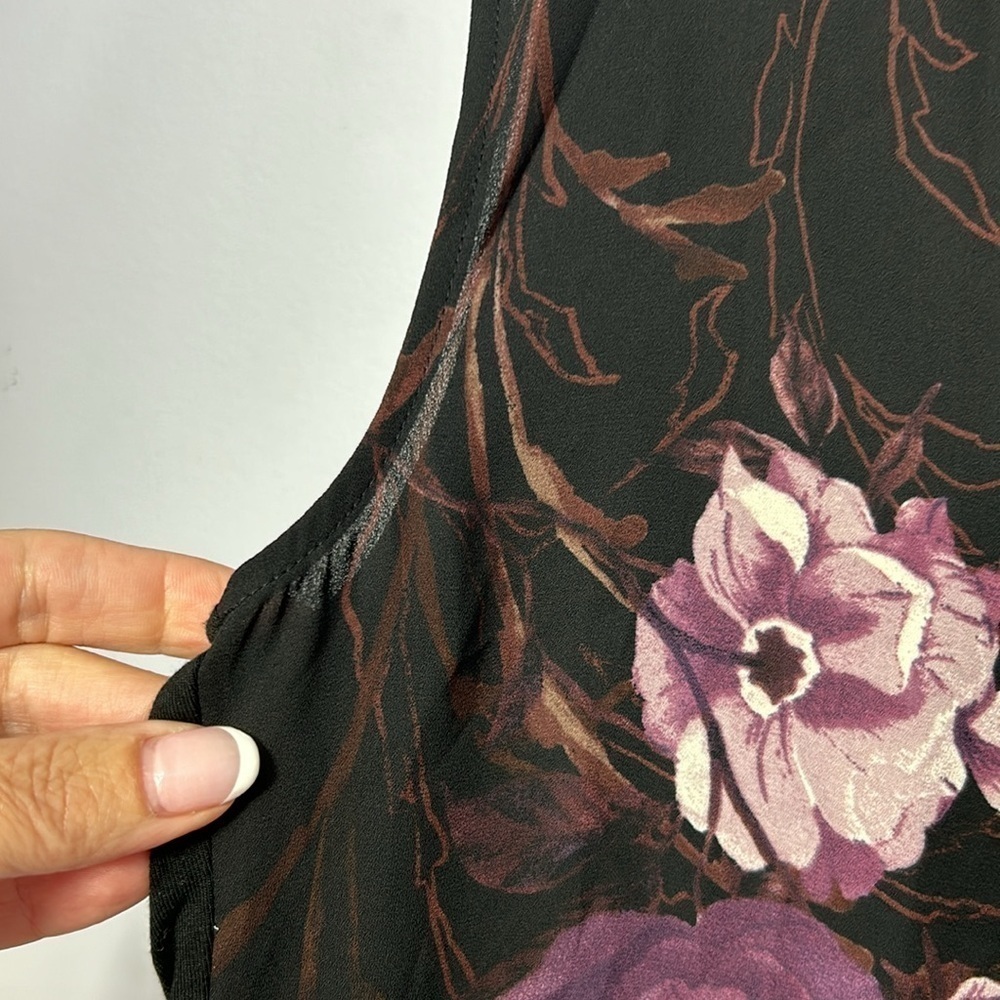 NWT Camber & Grace Sleeveless Floral Top - Picture 4 of 9